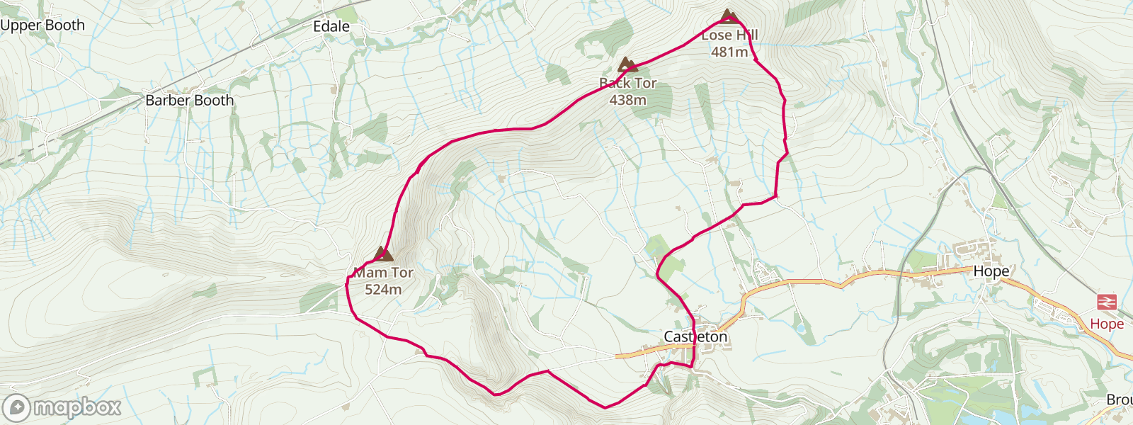 The Outdoor Guide Mam Tor And The Great Ridge Peak District