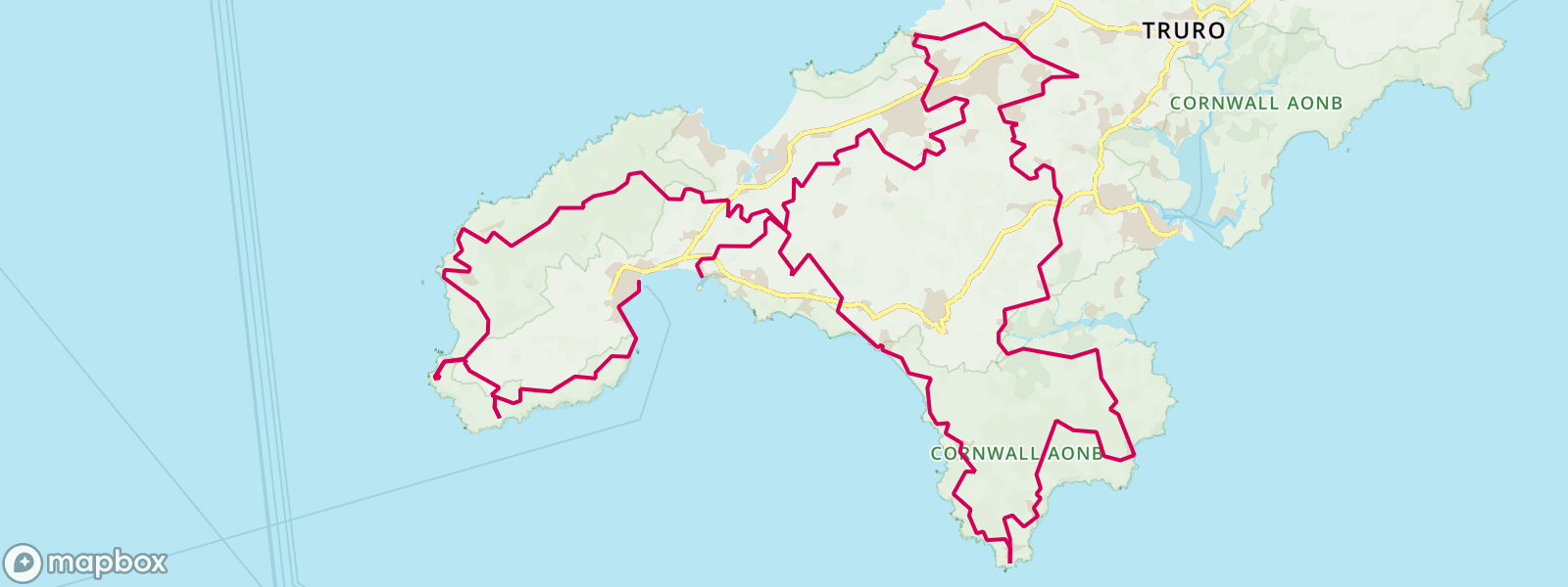 Cycling UK West Kernow Way Official Route