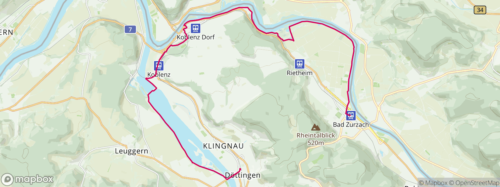 Vom Aargauer Hochrhein Zum Klingnauer Stausee