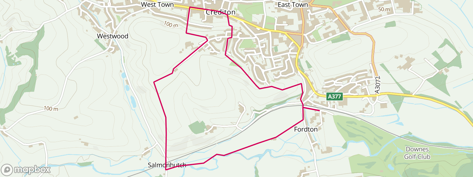 Crediton wander 3.2 miles