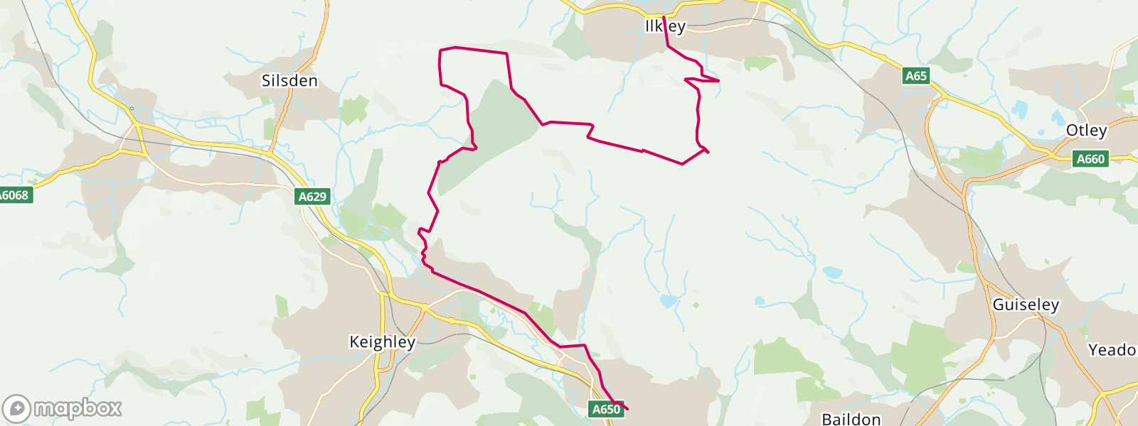 bingley to Ilkley stanza stones