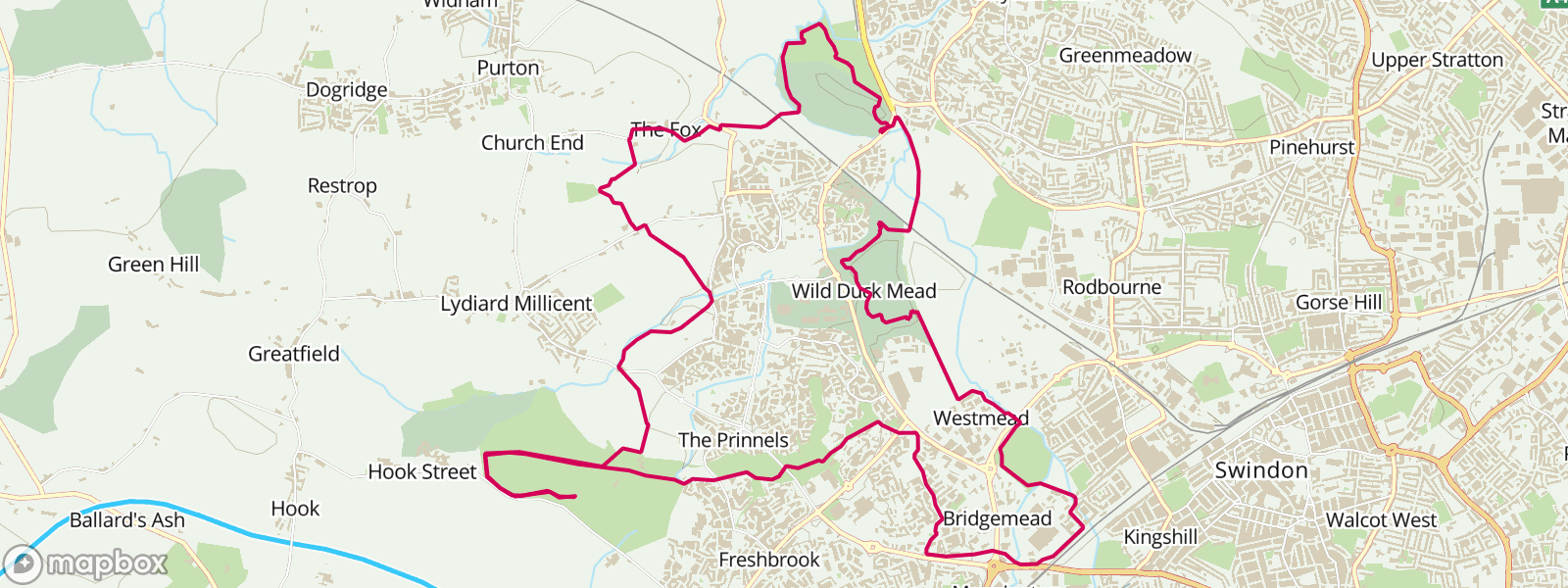 Swindon "Trail" Half Marathon