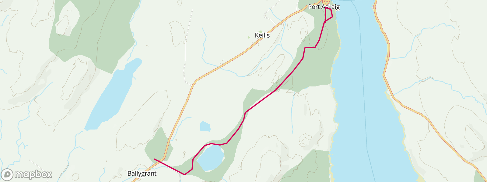 ballygrant to finnlaggan