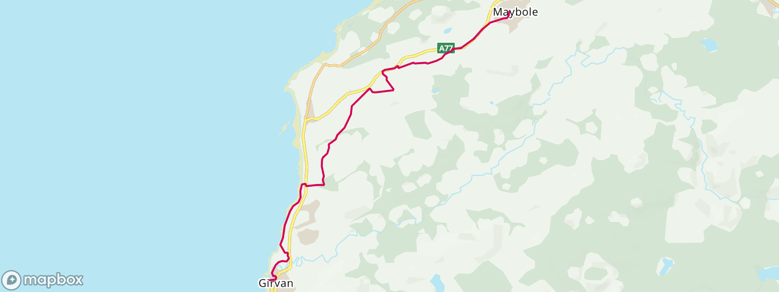 7: Walk the Whithorn Way. Maybole to Girvan