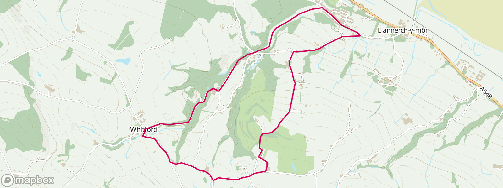 Country Walking: Whitford, Flintshire