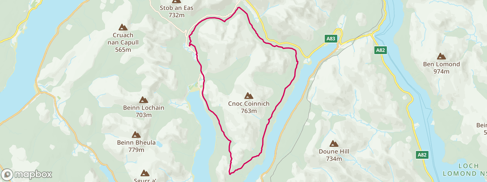 10 - The Dukes Path, Lochgoilhead and the Arrochar Alps