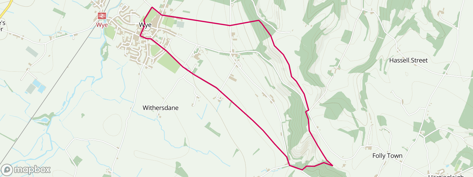 Wye crown and devils trough route