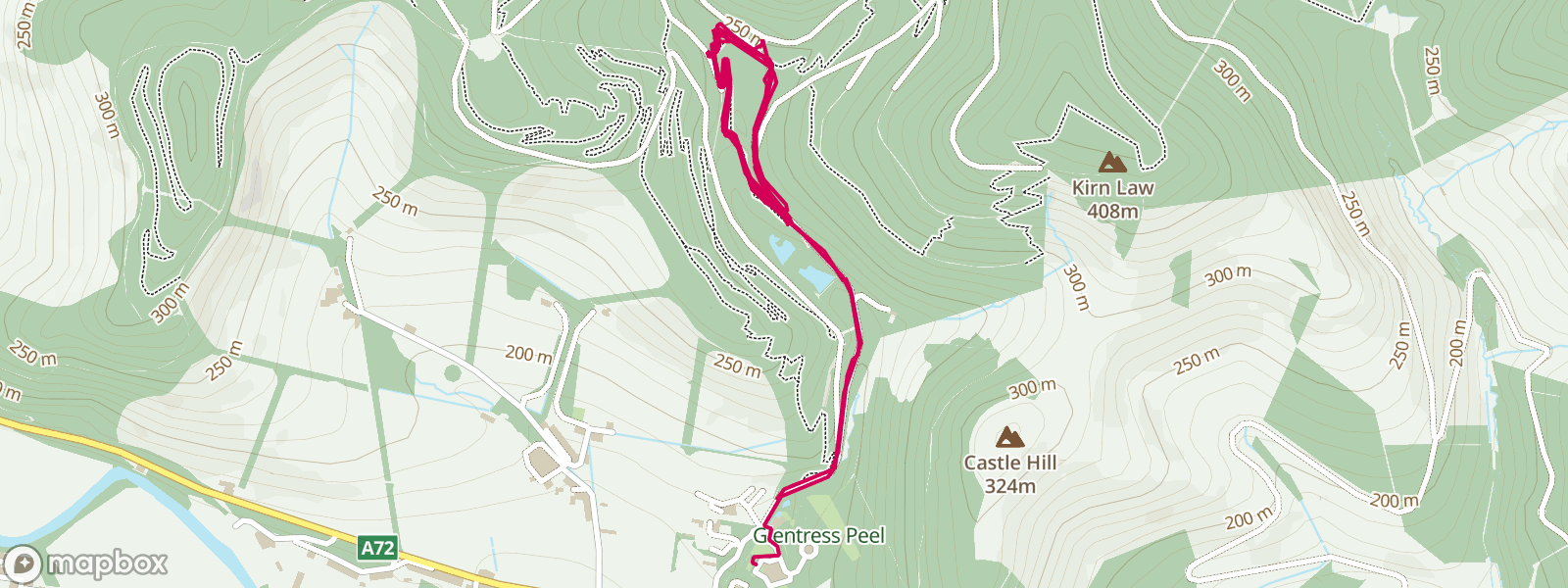 Glentress store green route