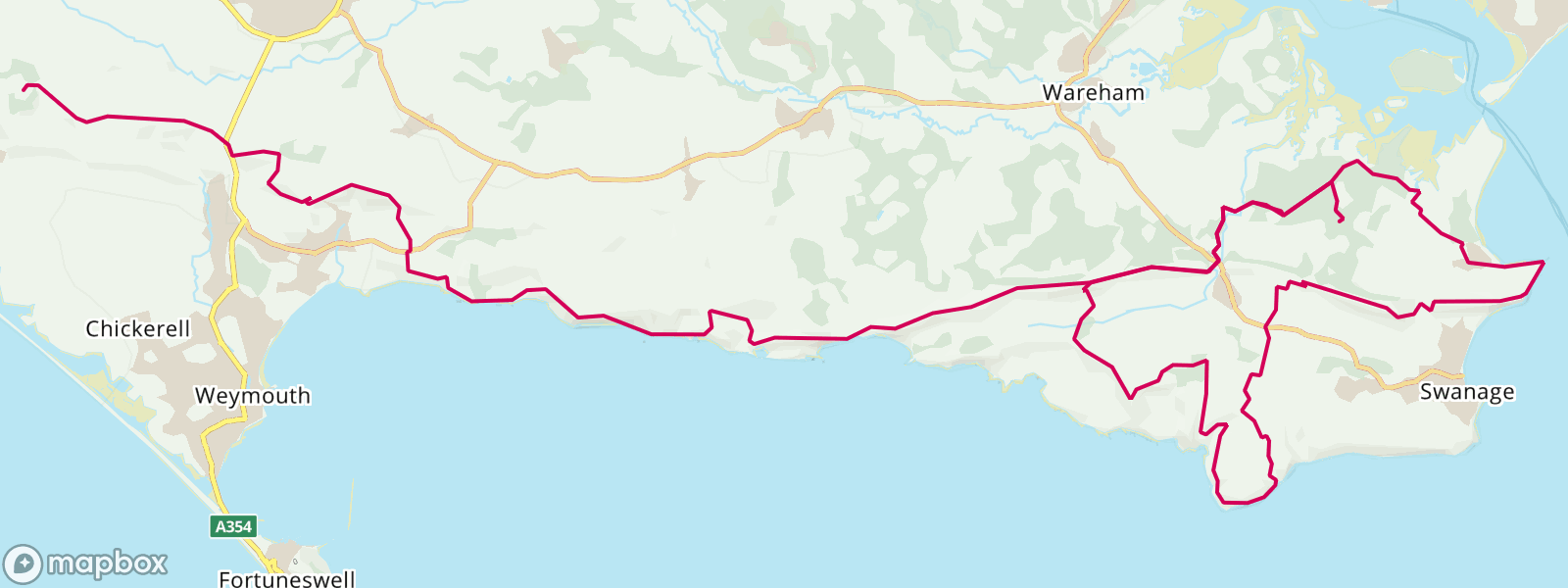 Maverick Jurassic Coast Ultra 2024 Ultra Route   ROUTE 19401220 800x300 PINK Ret 