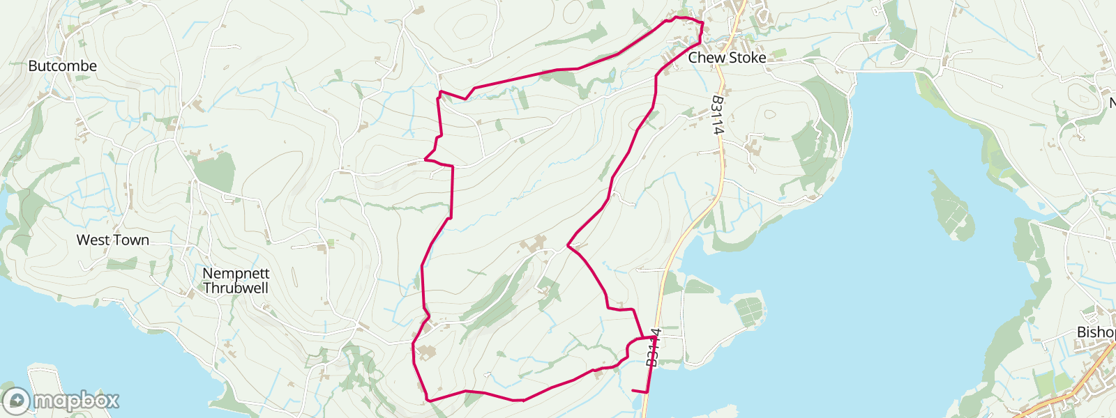 Chew Valley Lake And Breach Hill