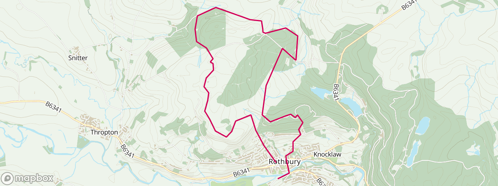 Rothbury circular 5.8 miles