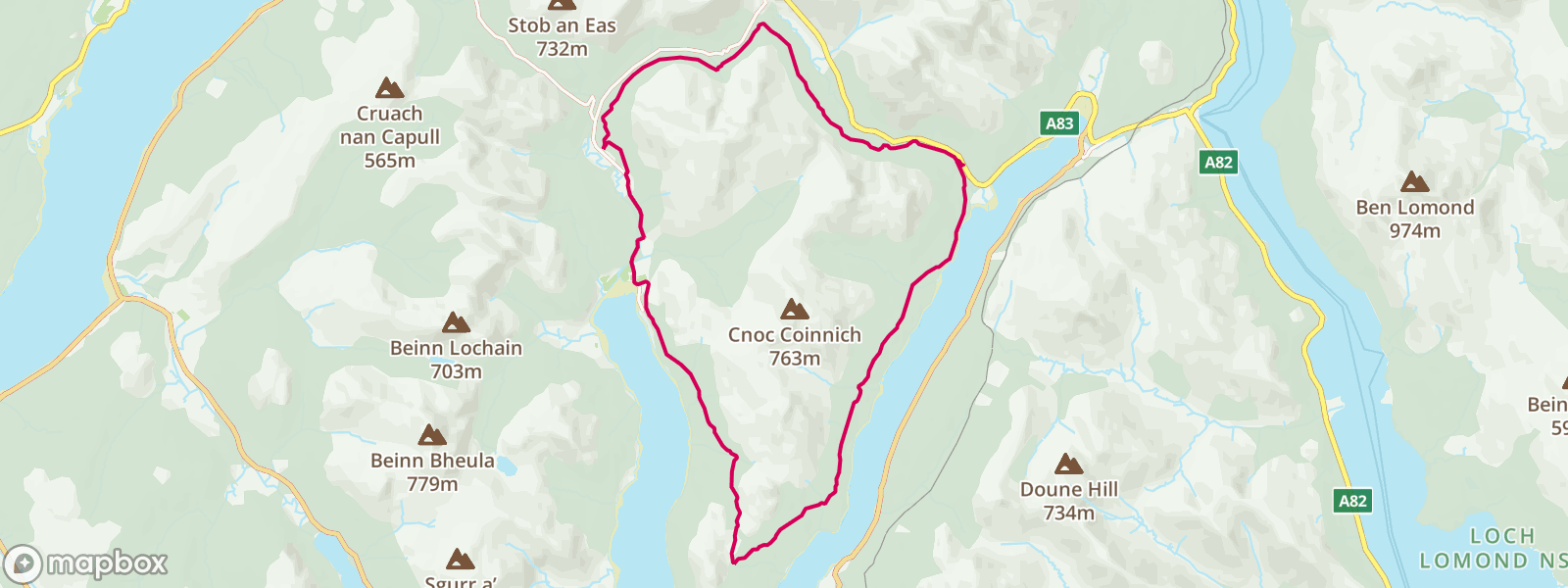 Ardgarten Peninsula Loop