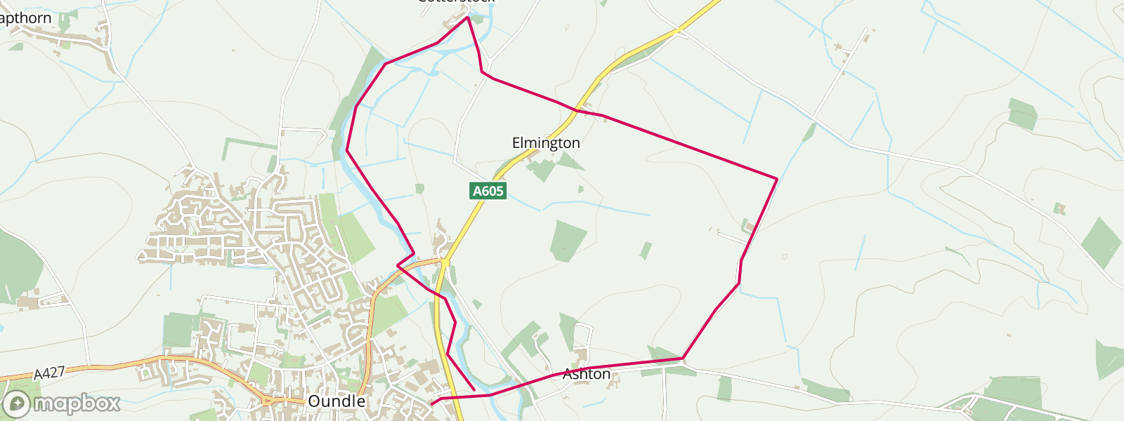 Oundle 1-8km