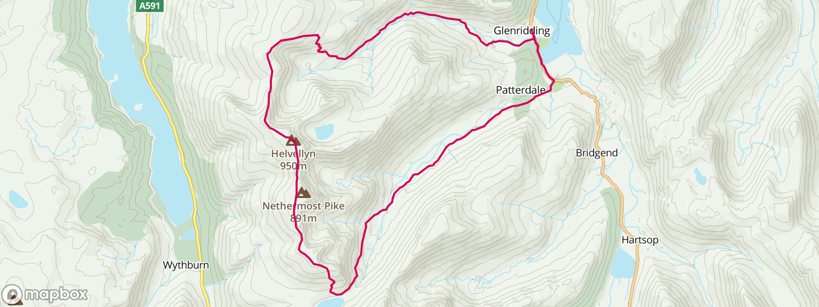 Helvellyn Walk from Glenridding: Avoid Swirral and Striding Edge