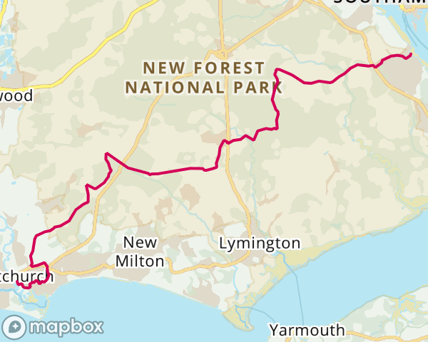 Sustrans: New Forest - Hythe to Christchurch