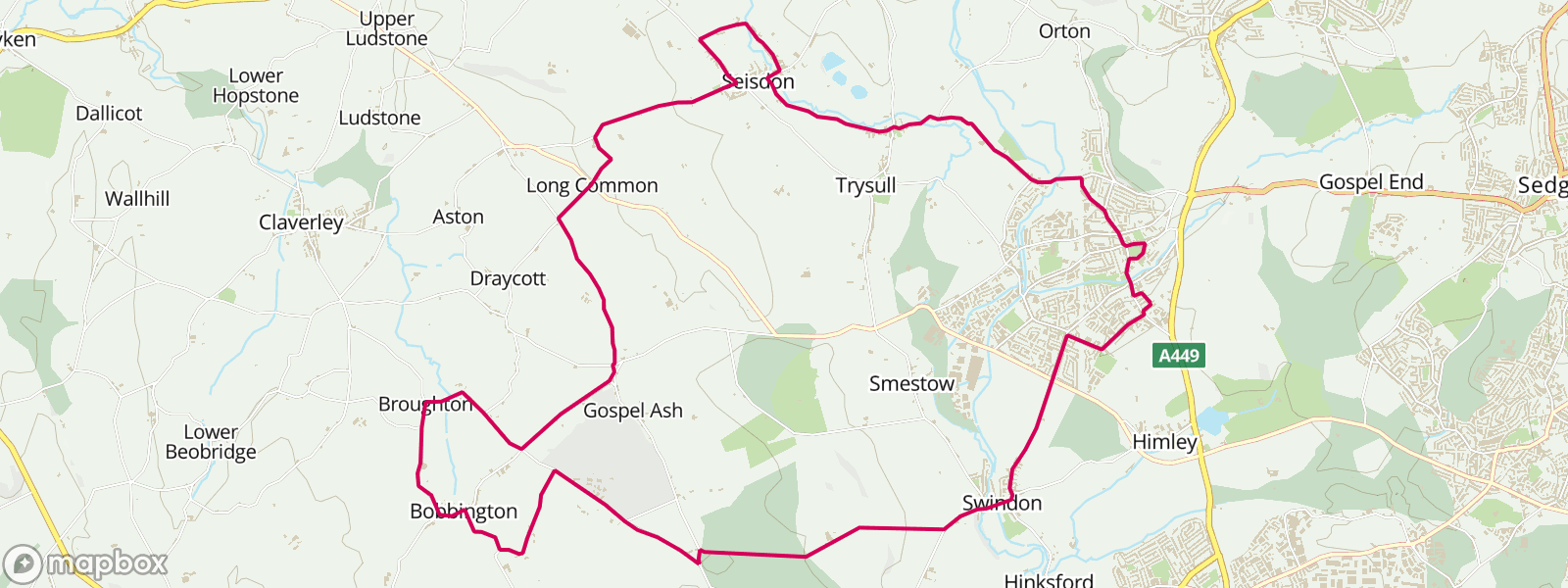 Swindon half peeny green bobbinton seisdon trysull...