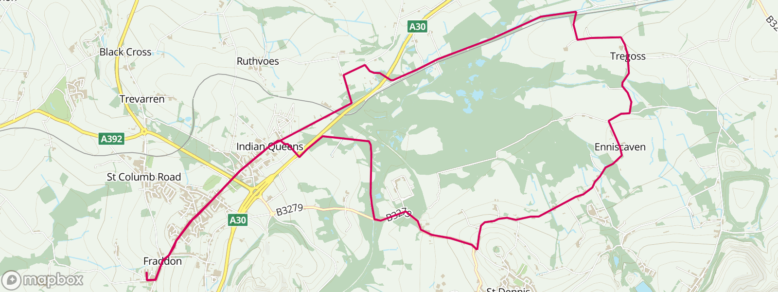 goss moor cycle trail