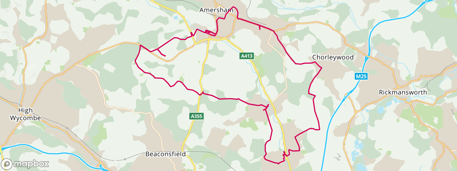 Milton Route From Amersham