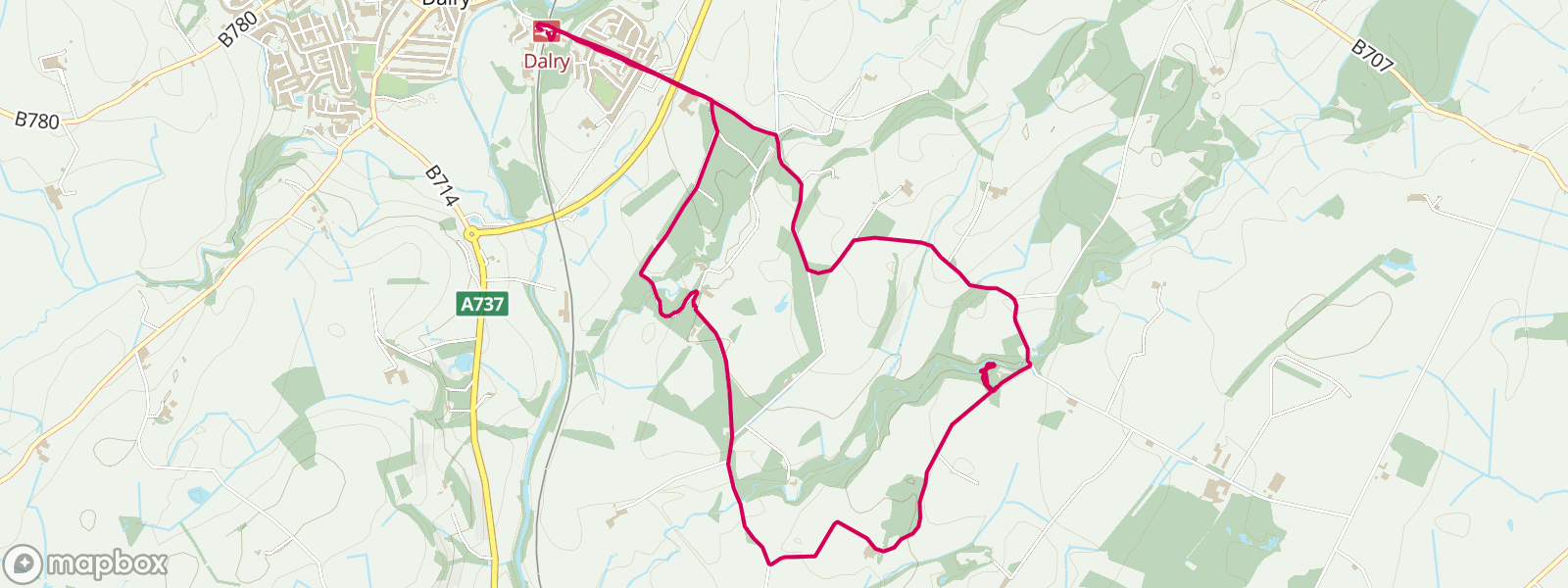 Dalry Blair Estate and Cleeves Cove Loop