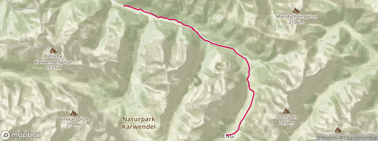 Kombinierte PKW Oder Bus/Radtour: Hinterriss - Eng/Großer Ahornboden ...