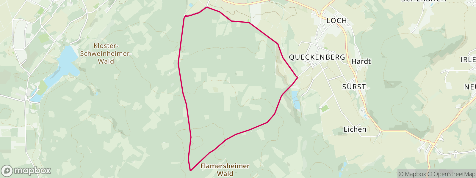 EifelSchleife Madbachtalsperre (Stadt Euskirchen)